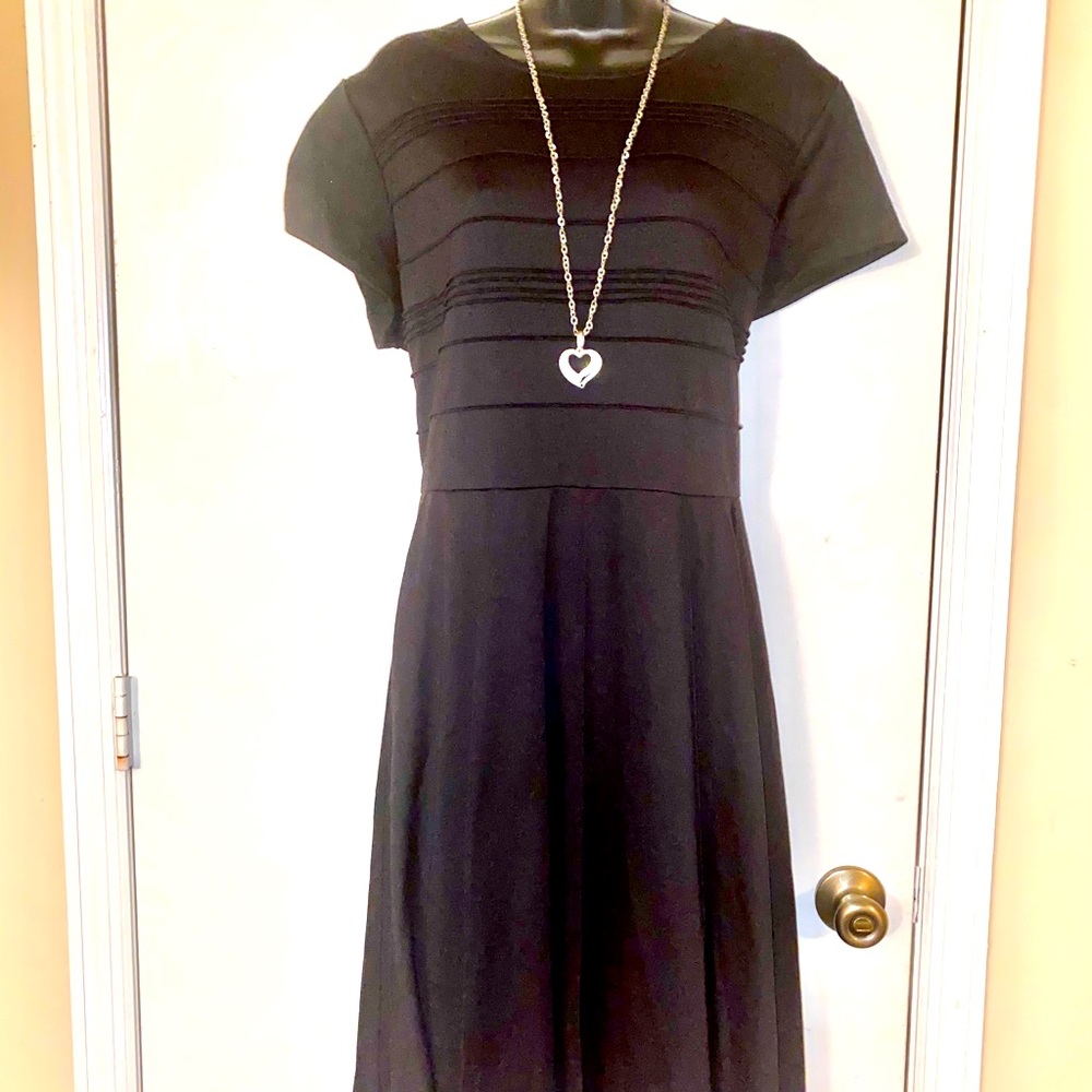 👗✨ CATO BLACK DRESS
